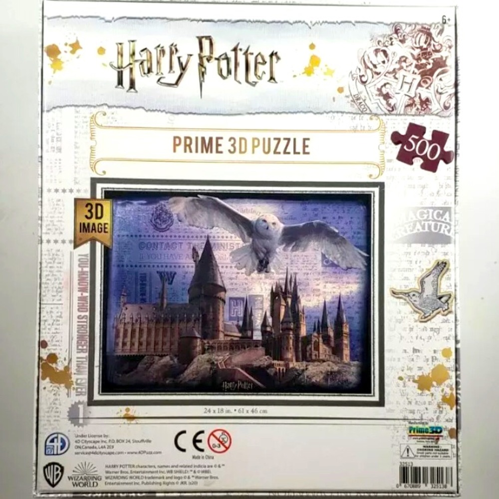 Harry Potter Wizarding World Prime 3D Image Puzzle
